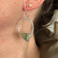 Royston Ribbon Oval Hoop Earrings v3