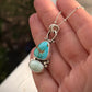 Royston Turquoise + Emerald Basin Variscite Color Totem Pendant