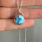 Golden Hills Turquoise Round Necklace Twist