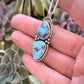 Golden Hills Turquoise Totem Pendant
