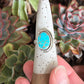 Sierra Bella Turquoise Art Deco Ring in size 8