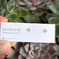 Ethiopian Opal Stud Earrings in 14k Gold Fill