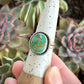 Rising Phoenix Turquoise Ring in size 8.5