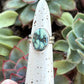 Turtleback Variscite Ring in size 5