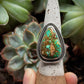 Catalina Turquoise Ring in Green in size 9
