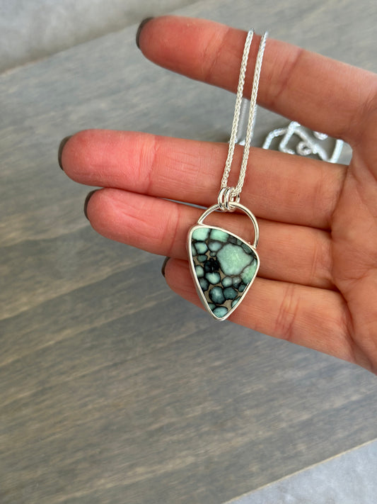 Desert Bloom Variscite Necklace