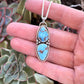 Golden Hills Turquoise Totem Pendant