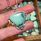 Desert Bloom Variscite Funky Pendant