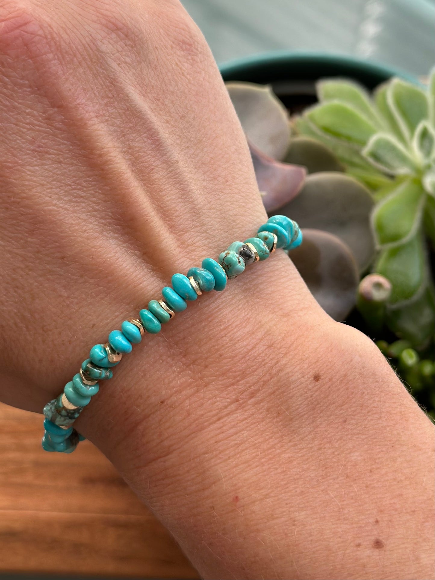 Turquoise Stretch Bracelet