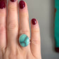 Desert Bloom Variscite Ring size 8.25