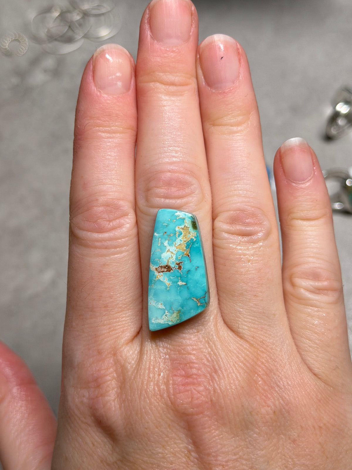 Royston Turquoise Custom Ring