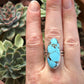 Golden Hills Turquoise Ring size 8.75