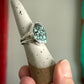 Desert Bloom Variscite Ring in size 7.75 to 8