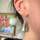 Triangular Royston Ribbon Turquoise Earrings