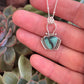 High Grade Desert Bloom Variscite Art Deco Pendant