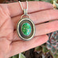 Emerald Valley Shadowbox Pendant in Green
