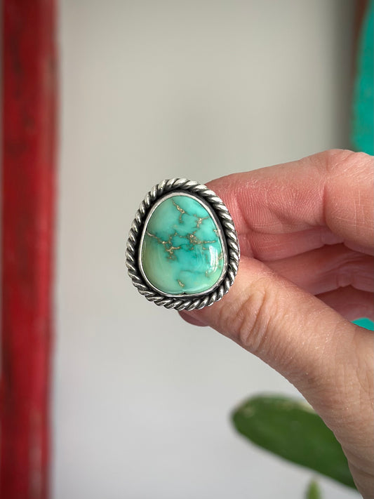 Lone Mountain Turquoise Ring