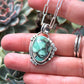 Desert Bloom Variscite Pendant
