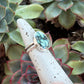 Turtleback Variscite Ring in size 5
