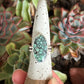 Desert Bloom Variscite Ring in size 8.75