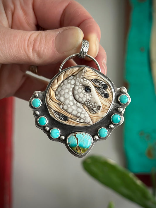 Laura Mears Palomino + Fox & Thunderbird Turquoises