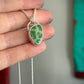 Turtleback Australian Variscite Pendant