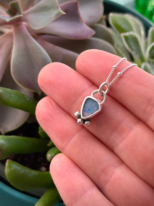 Tiny Opal Pendant v3