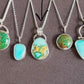 Patagonia Turquoise Oval Necklace Twist