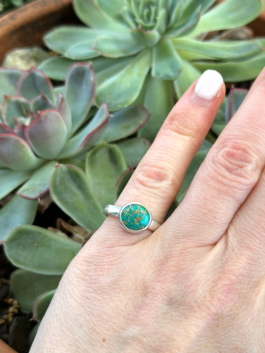 Sierra Nevada Turquoise Ring in size 6.25