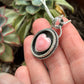Pink Conch Shell Heart Pendant