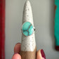 Desert Bloom Variscite Ring size 8.25