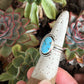Golden Hills Turquoise Art Deco Ring size 6.75