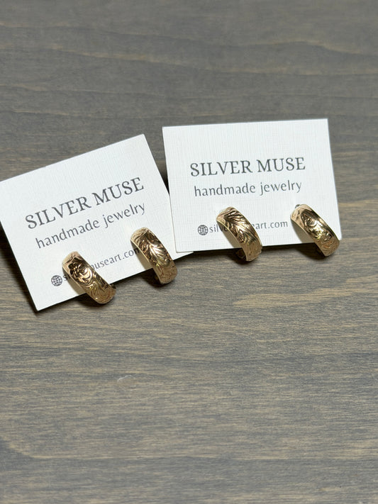 Mini Hoop Cuff Earring in 14k Gold Fill