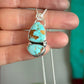 Royston Royal Blue Turquoise Double Totem Pendant