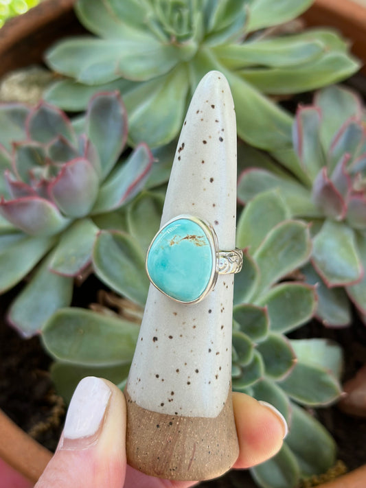 Royston Turquoise Ring in size 6.75