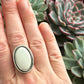 Emerald Basin Variscite Shadowbox Pendant or Ring Made to Finish v2