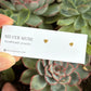 14k Gold Fill Tiny Heart Stud Earrings