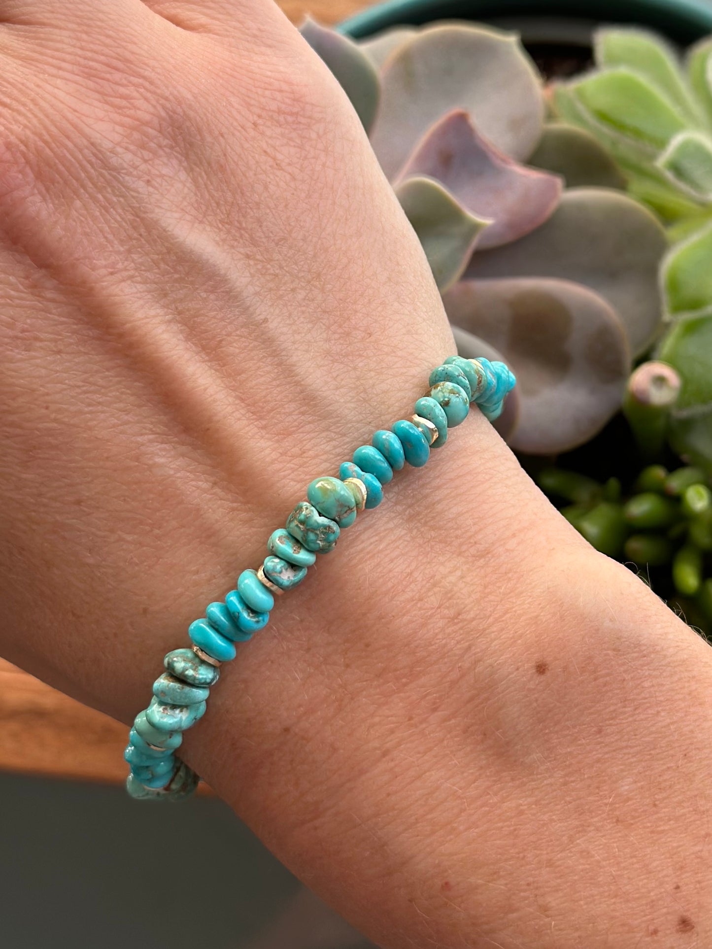 Turquoise Stretch Bracelet