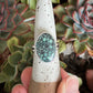 Desert Bloom Variscite Ring in size 8.75