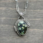 New Lander Variscite Raindrops Pendant