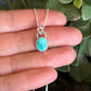Natural Kingman Little Blue Turquoise Pendant
