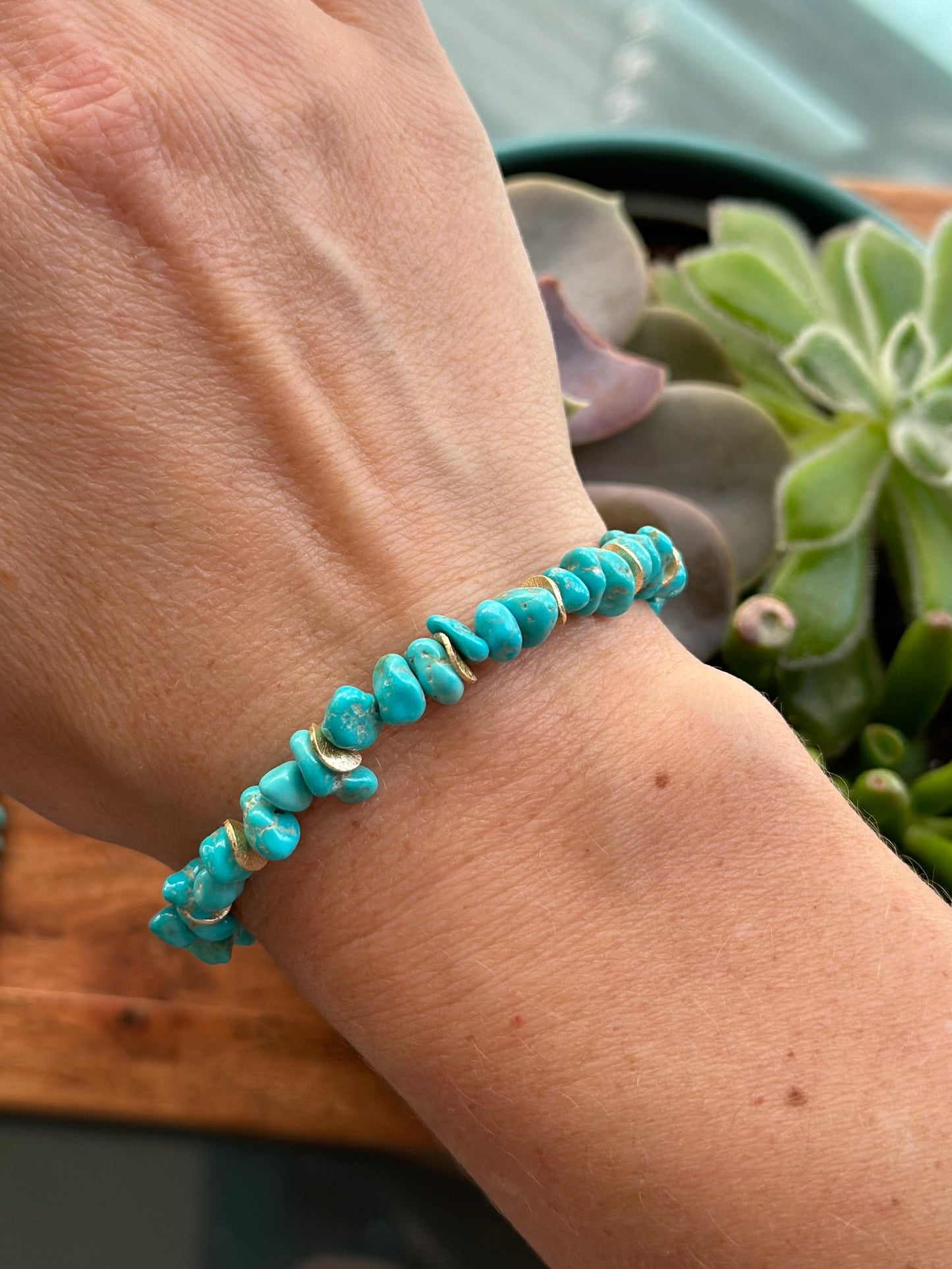 Turquoise Stretch Bracelet