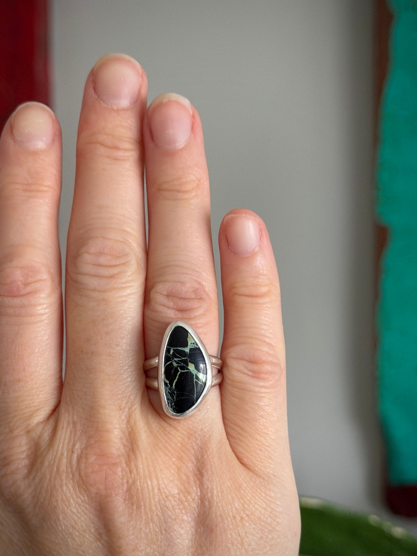 San Pedro Variscite Ring size 6.75