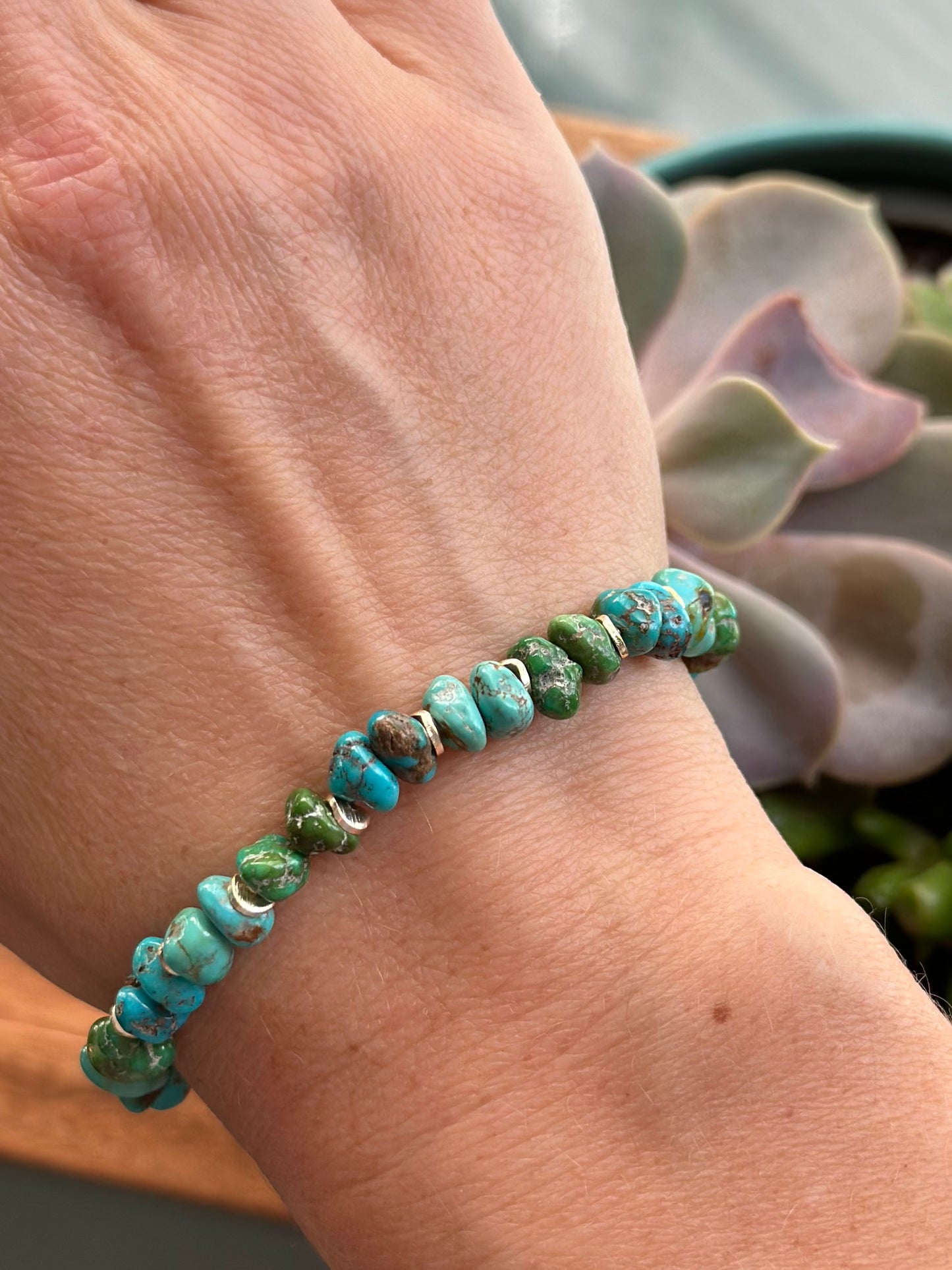 Turquoise Stretch Bracelet