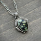 New Lander Variscite Raindrops Pendant