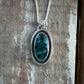 Desert Bloom Variscite Shadowbox Pendant