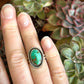 Emerald Valley Turquoise Twist Ring in size 6