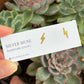 14k Gold Fill Lightning Bolt Stud Earrings