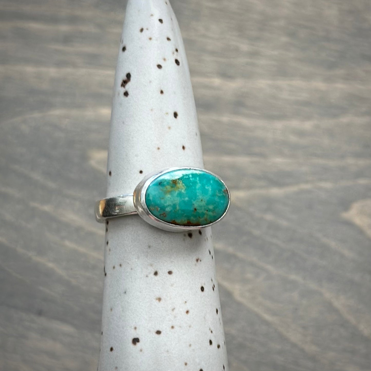 Evans Turquoise Ring in size 6-1/4