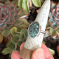 Desert Bloom Variscite Ring in size 8.75